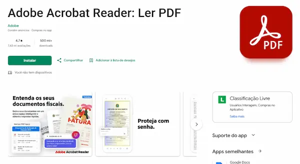 Adobe Acrobat Reader