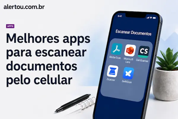 Como escanear documentos pelo celular melhores apps em 2026