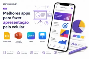 Como fazer apresentação pelo celular: melhores apps em 2026