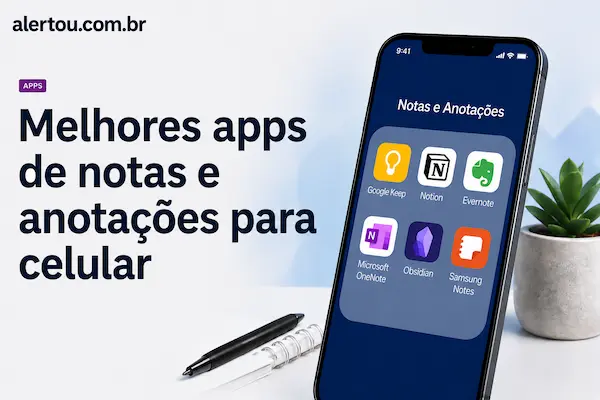 Melhores apps de notas para celular qual vale a pena em 2026
