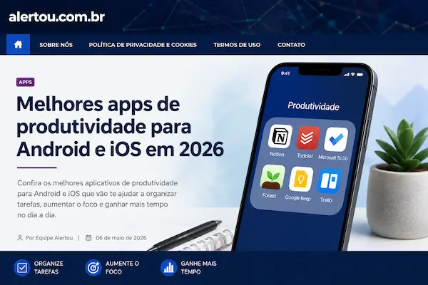Melhores apps de produtividade para Android e iOS em 2026