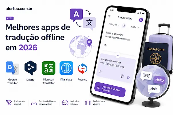 Melhores apps de tradução offline para celular em 2026