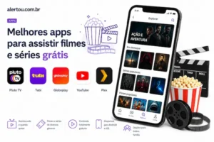 Melhores apps para assistir séries e filmes grátis pelo celular em 2026