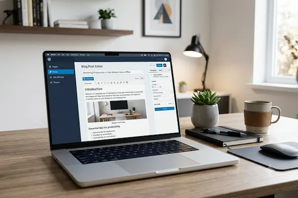 como usar o WordPress